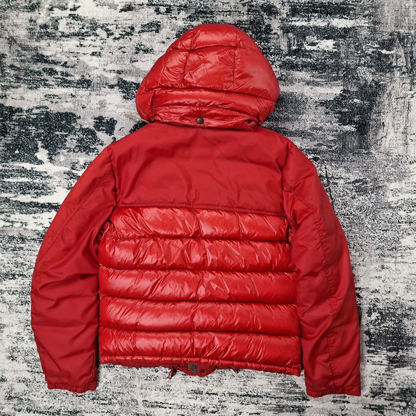 Moncler Garonne down jacket red, back