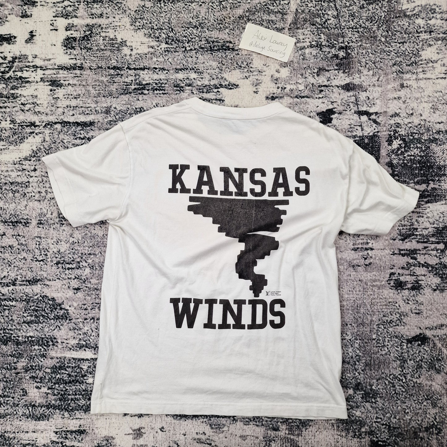 Louis Vuitton Kansas Winds T-Shirt, back