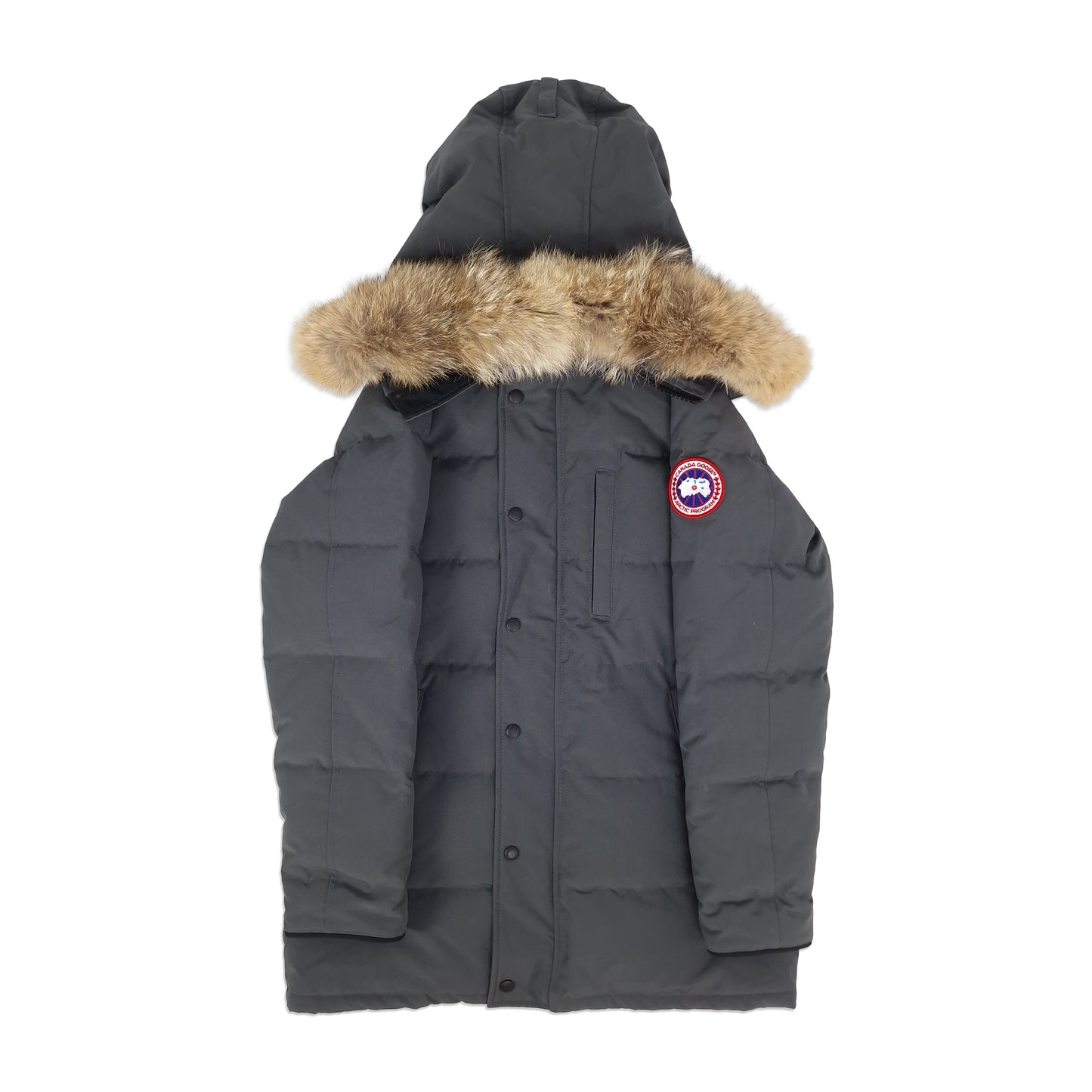 Canada Goose Carson Parka Graphite Men's Size Large Front View