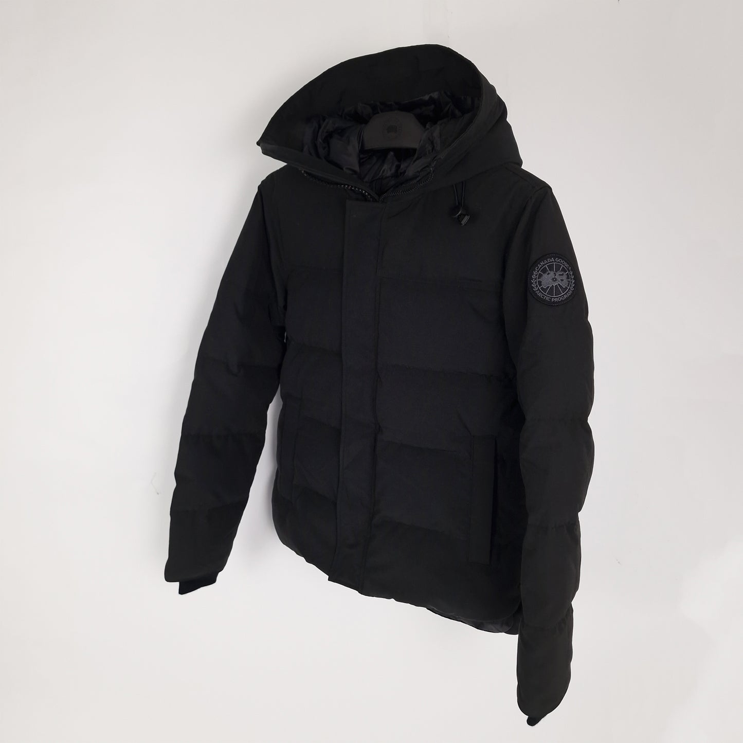 Canada Goose Macmillan Parka Black Label Black Men's Size Small Professional Product Photo