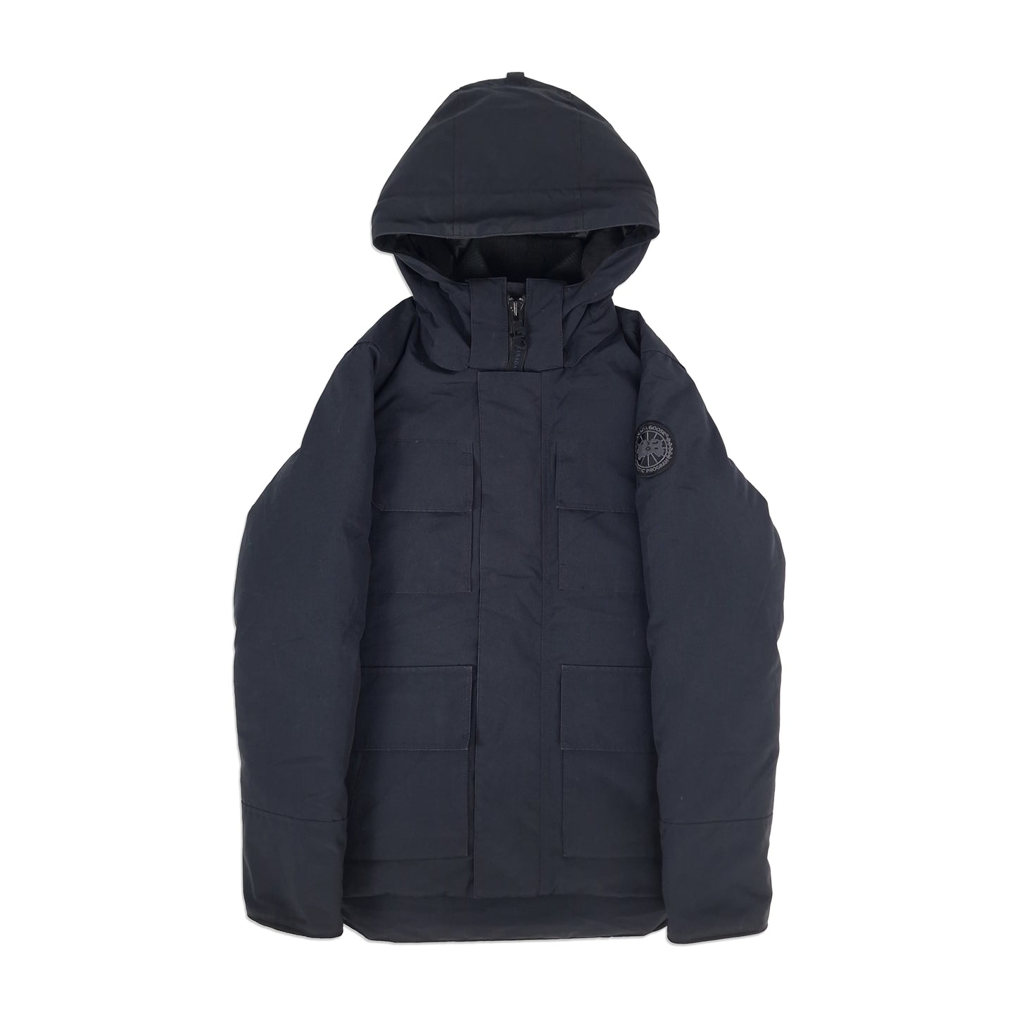 Canada Goose Maitland Parka Black Label Navy Men's Size Small Front View