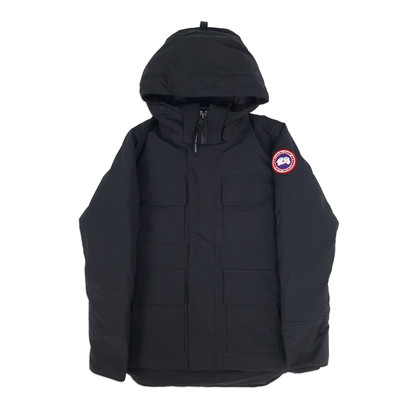 Canada Goose Maitland Parka Black Men's Size Small Front View