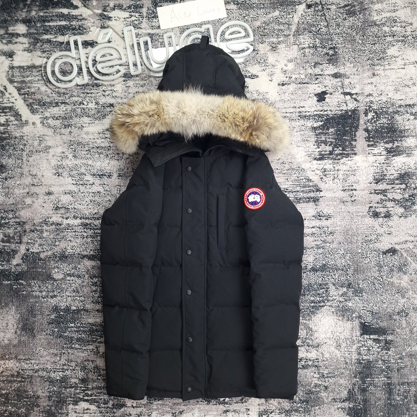 canada goose carson parka heritage black medium