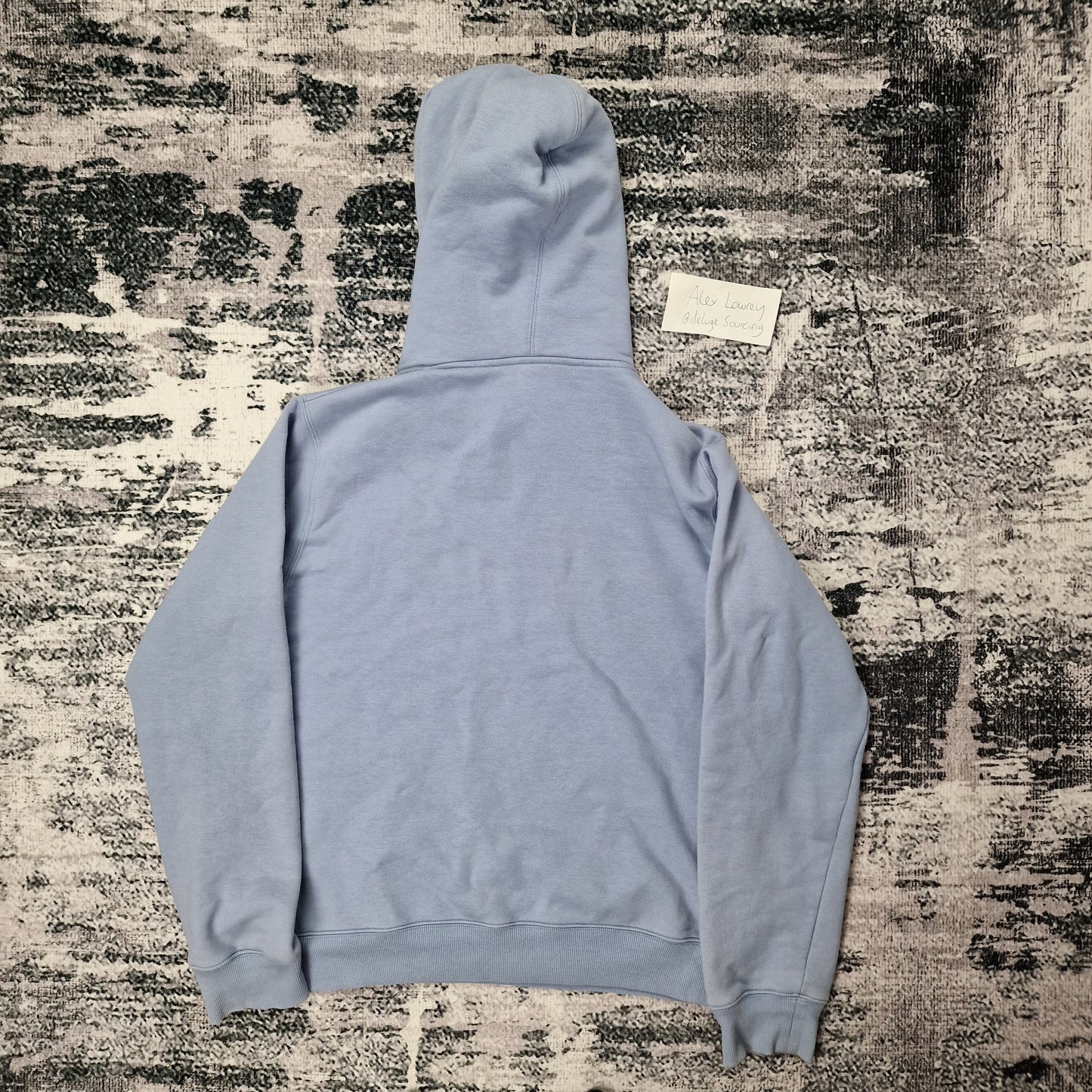 Dior CD Icon Hooded Sweatshirt, blue, back
