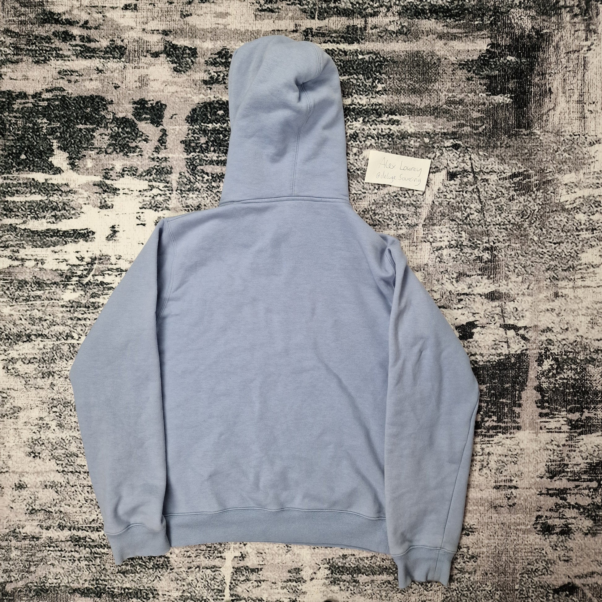Dior CD Icon Hooded Sweatshirt, blue, back