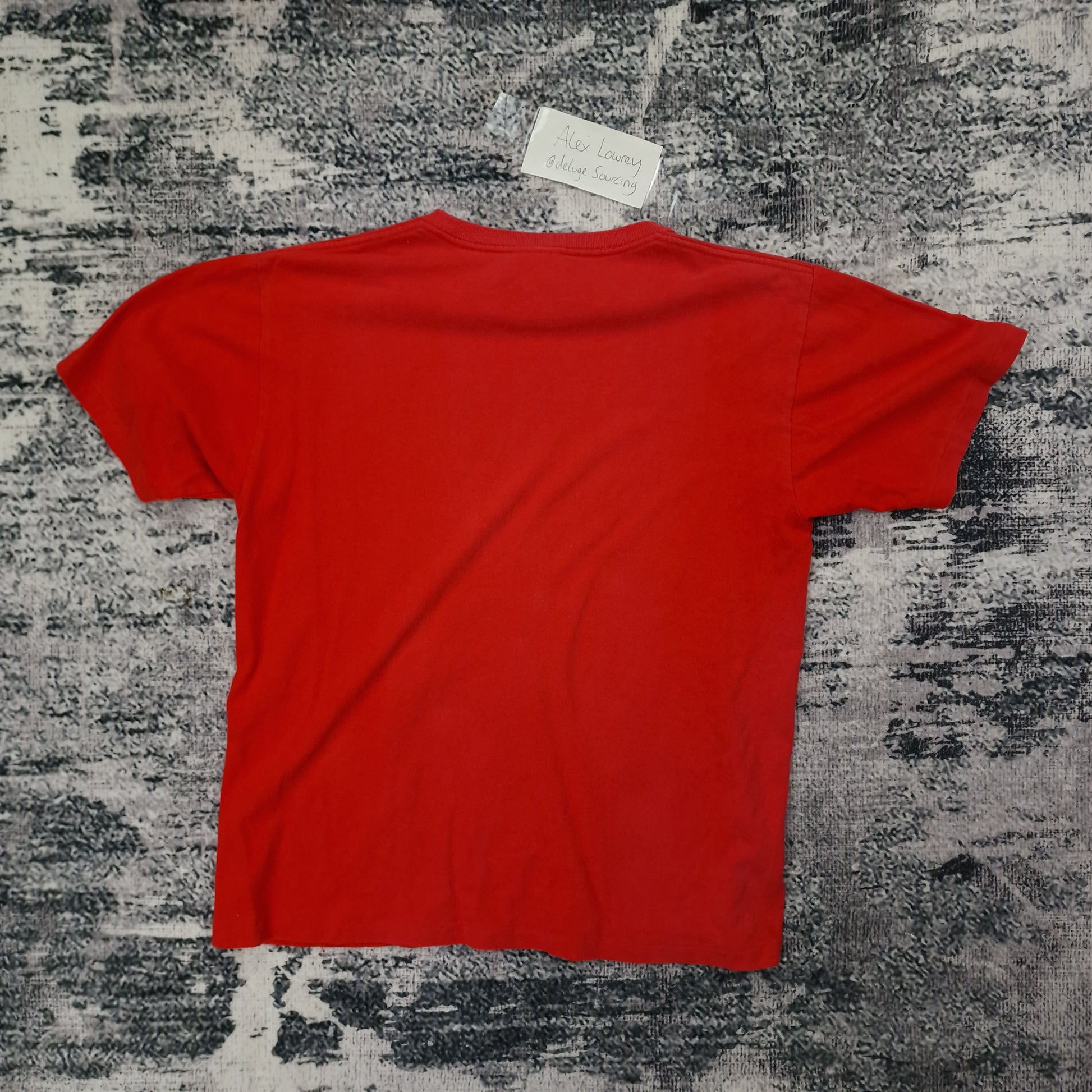 A Bathing Ape Shark T-Shirt Red, back