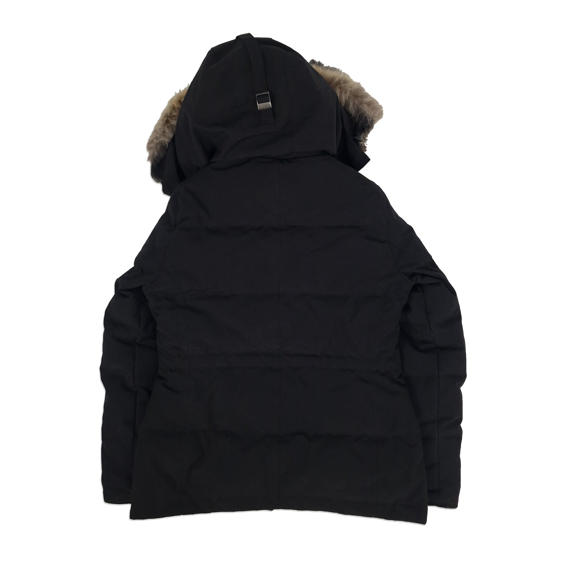 Canada Goose Chelsea Parka Black Women's Size Small Back View