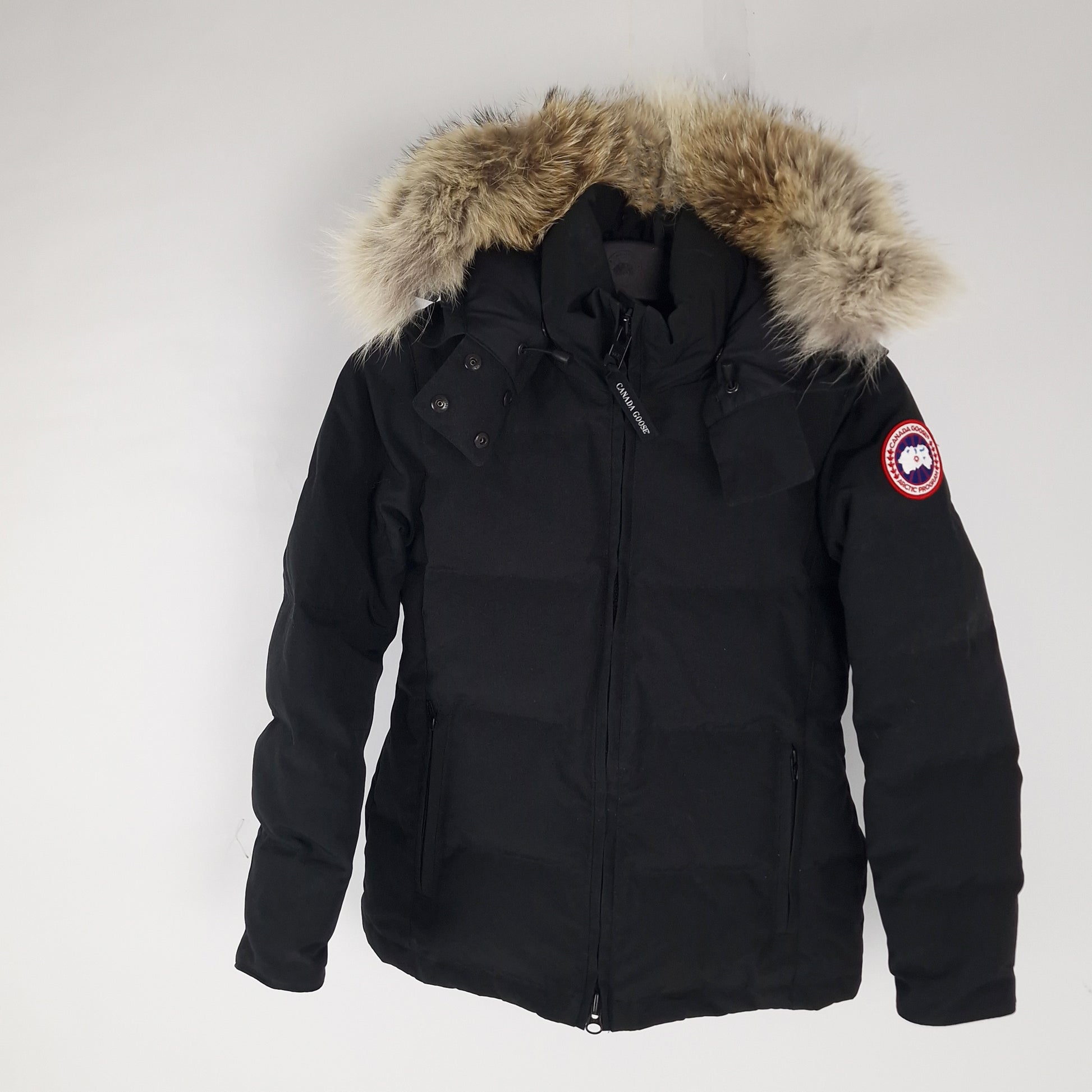 Canada Goose Chelsea Parka Black Women's Size Small Professional Product Photo