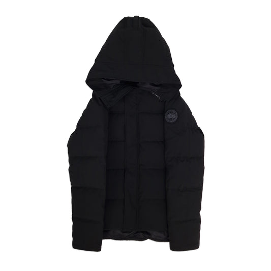 Canada Goose Macmillan Parka Black Label Black Men's Size Small Front View