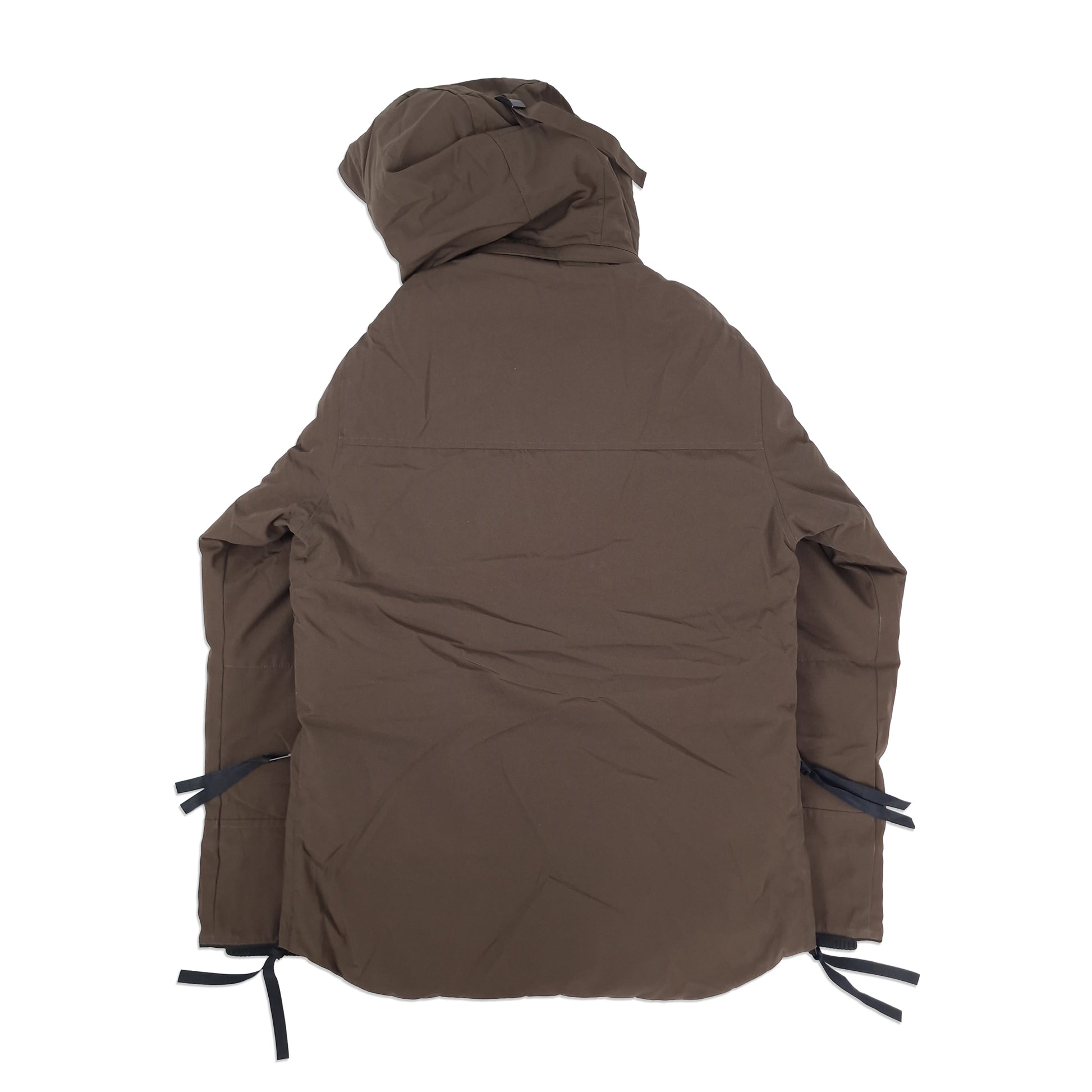 Canada Goose Maitland Parka Black Label Grizzly Brown Men's Size Small Back View