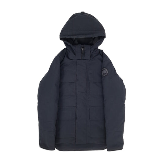 Canada Goose Maitland Parka Black Label Navy Men's Size Small Front View