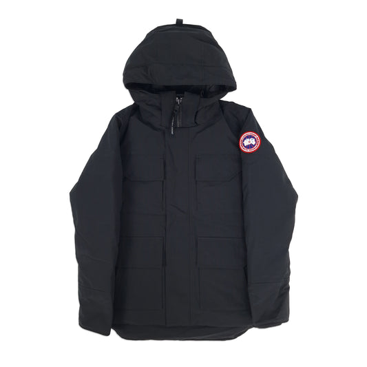 Canada Goose Maitland Parka Black Men's Size Small Front View