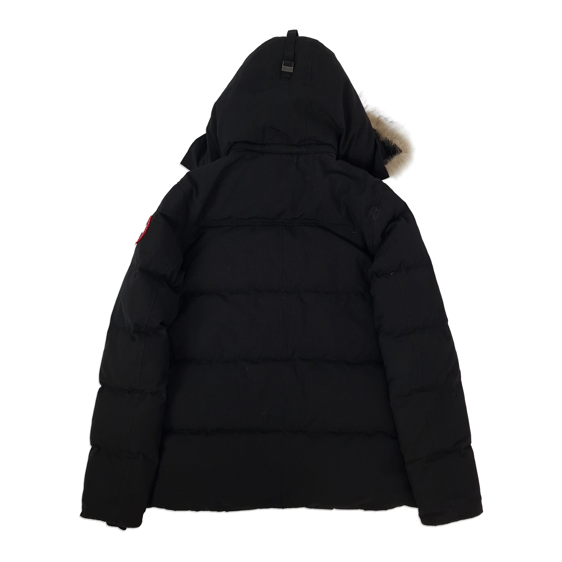 Canada Goose Wyndham Parka Black Men's Size Medium Back View