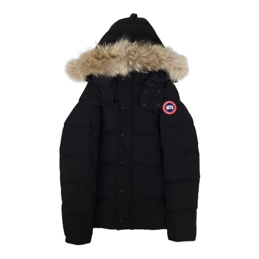 Canada Goose Wyndham Parka Black Men's Size Medium Front View