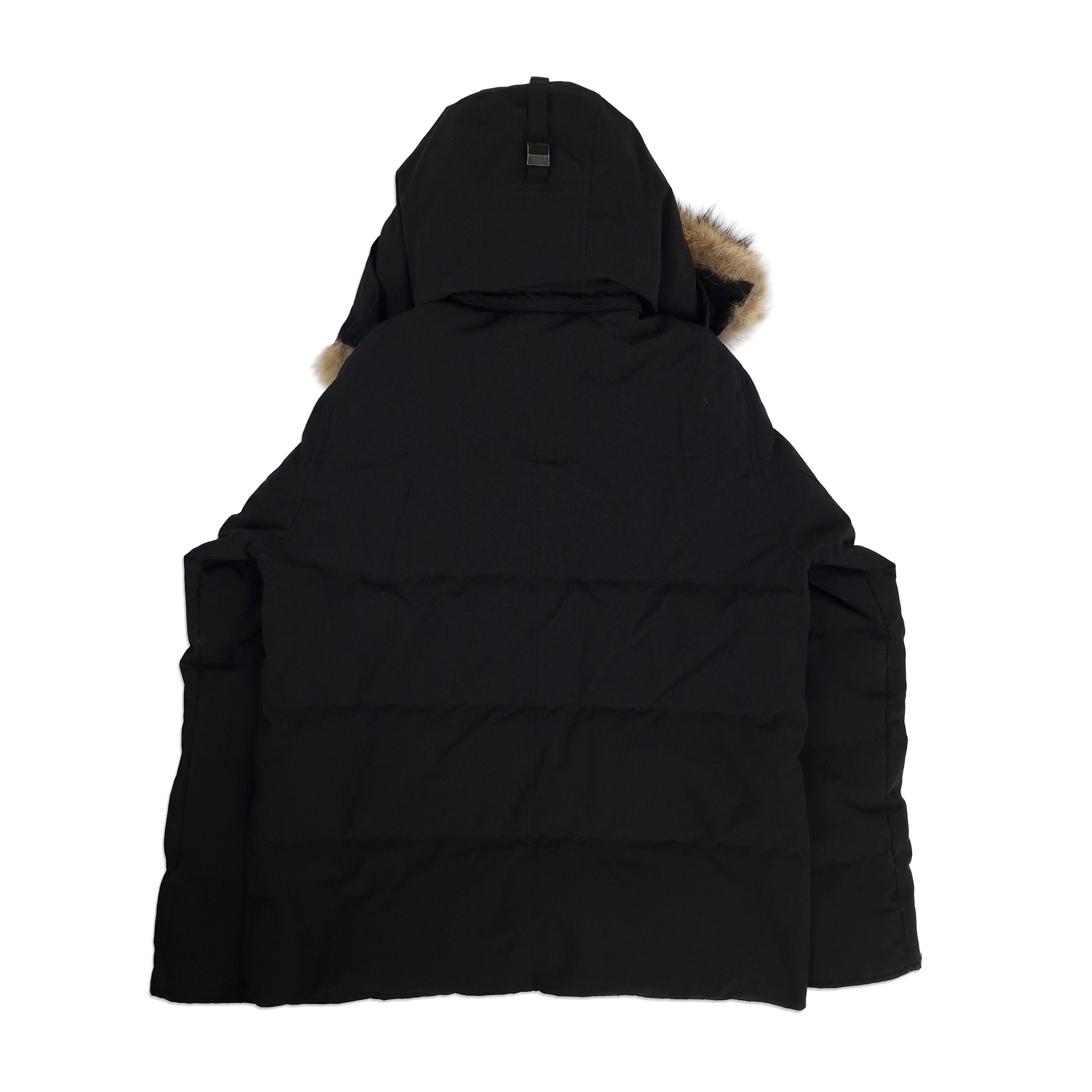 Canada Goose Wyndham Parka Black Men's Size XL Back View