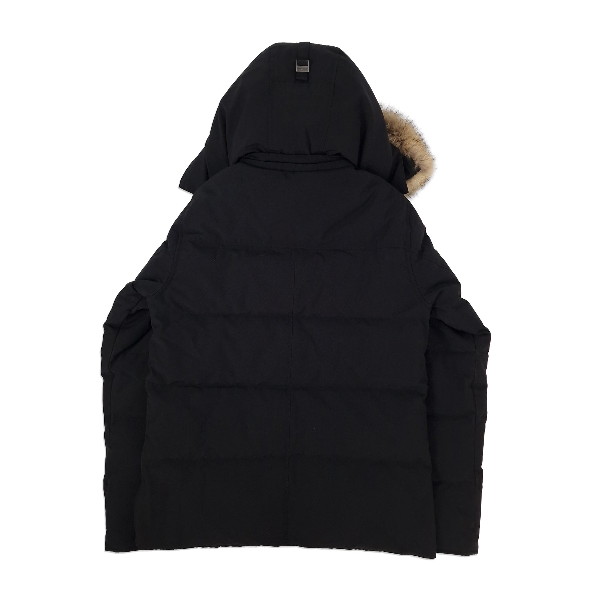 Canada Goose Wyndham Parka Heritage Black Men's Size Medium Back View