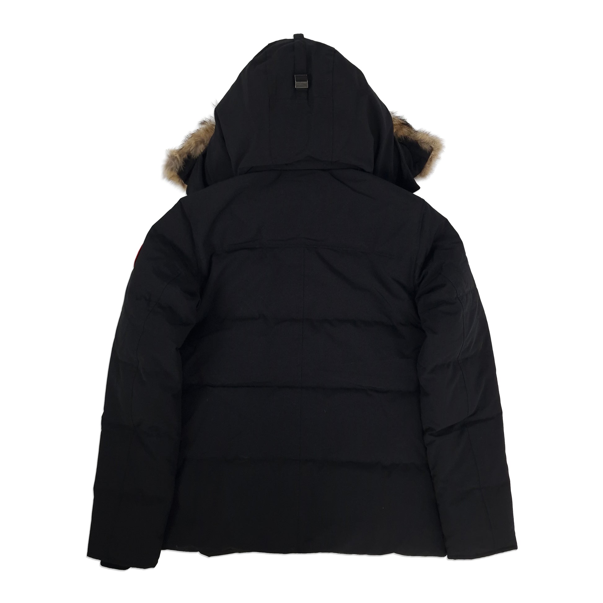 Canada Goose Wyndham Parka Heritage Black Men's Size Small Back View
