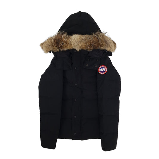 Canada Goose Wyndham Parka Heritage Black Men's Size Small Front View