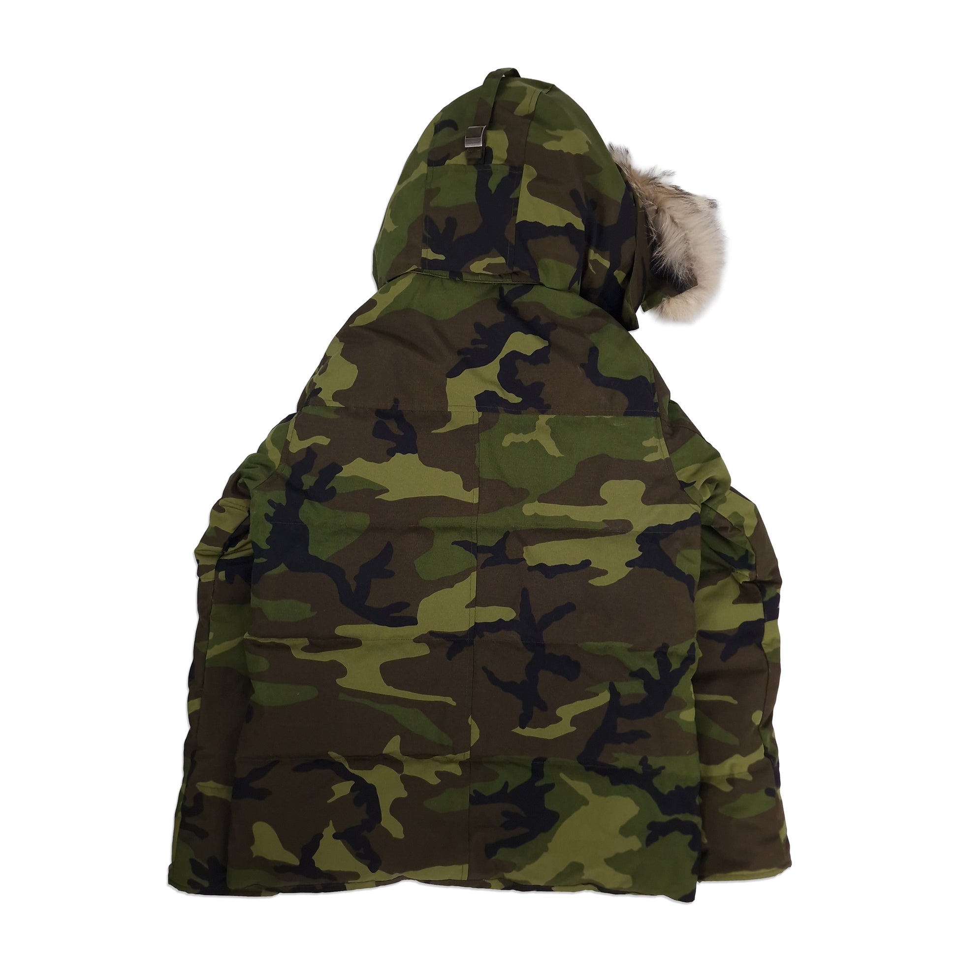 Canada Goose Wyndham Parka Heritage Camo Men's Size Medium Back View