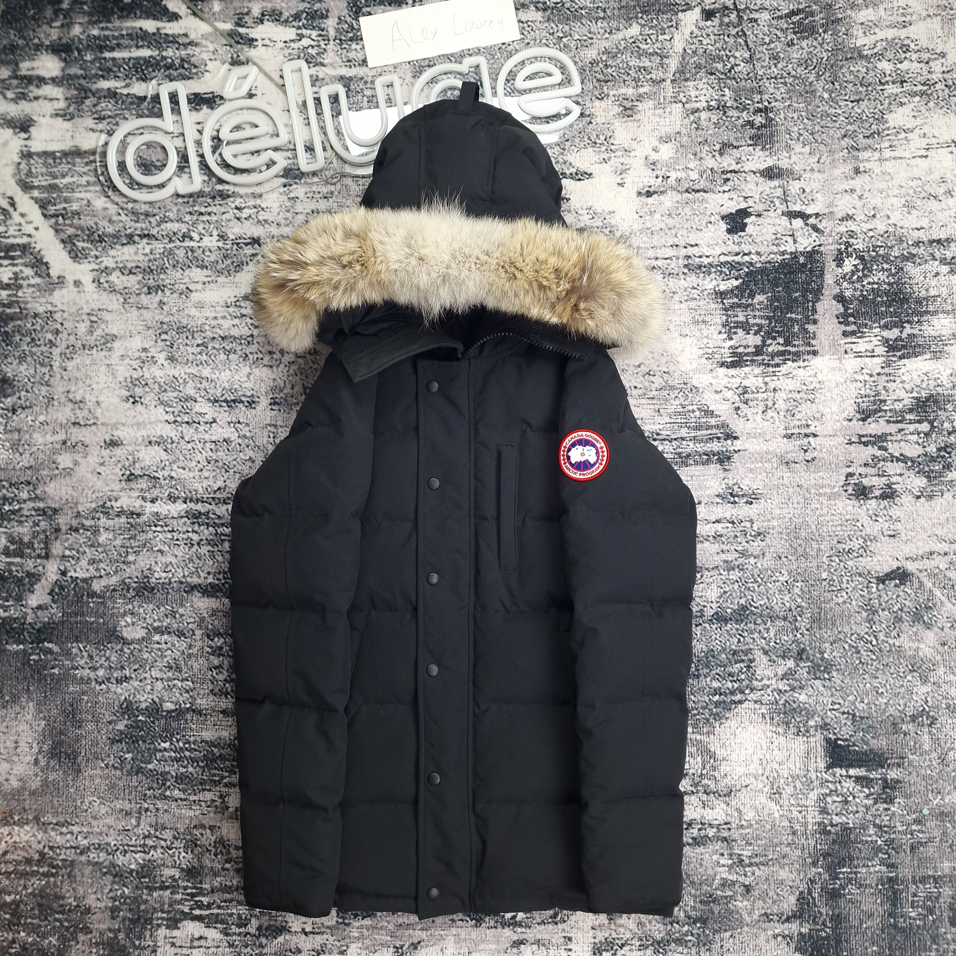 canada goose carson parka heritage black medium