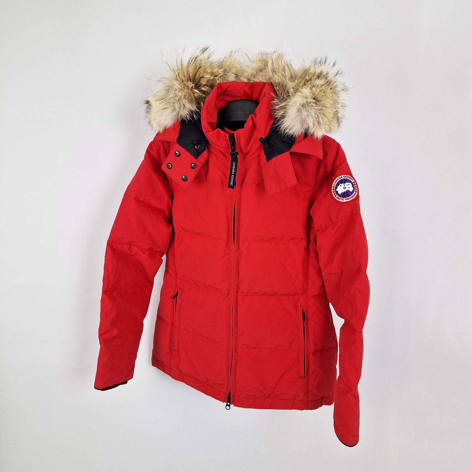 canada goose chelsea parka heritage, red